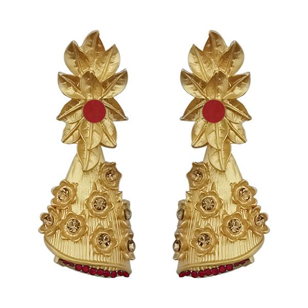 Hania Jewels Floral and Bloom Detailing Dangler Earrings