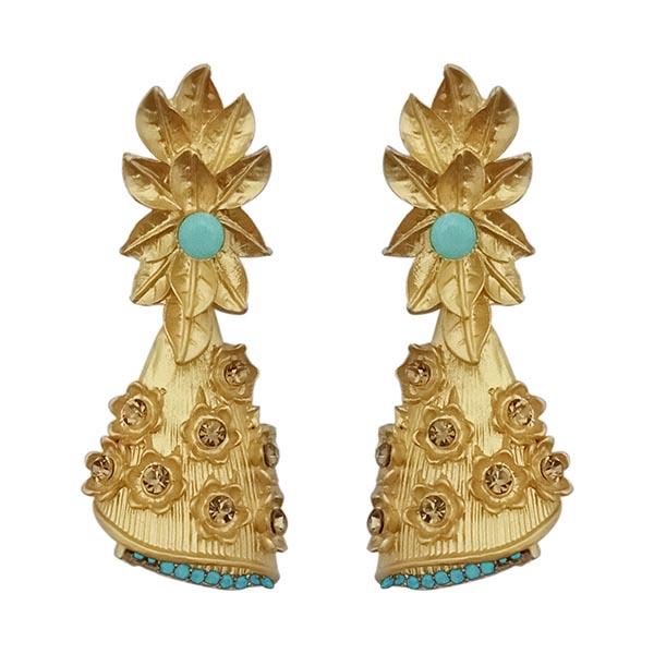 Hania Jewels Floral and Bloom Detailing Dangler Earrings