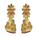 Hania Jewels Floral and Bloom Detailing Dangler Earrings  