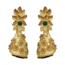 Hania Jewels Floral and Bloom Detailing Dangler Earrings  