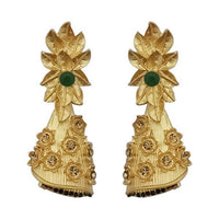 Hania Jewels Floral and Bloom Detailing Dangler Earrings  