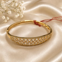 Shipra Gold Plated American Diamond Bracelet for Women