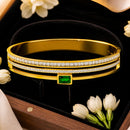 Shipra Gold Plated American Diamond Bracelet for Women