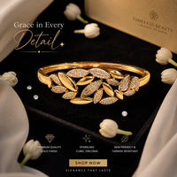 Shipra Gold Plated American Diamond Bracelet for Women