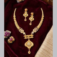 Shipra Gold Elegant Austrian Sone Necklace Jewellery Set