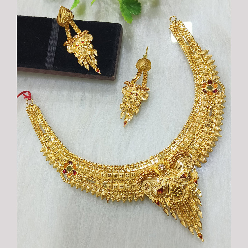 Navkar Jewellers Forming Necklace Set