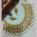 Navkar Jewellers Forming Pota Stone And Beads Necklace Set