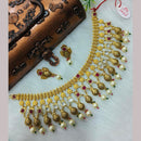 Navkar Jewellers Forming Pota Stone And Beads Necklace Set