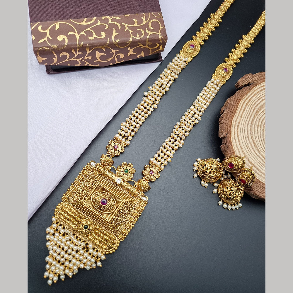 Reet Revaz Gold Plated Long Necklace Set