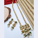 Reet Revaz Gold Plated Crystal Stone Necklace Set