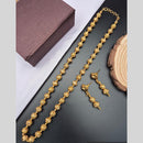 Reet Revaz Traditional Gold Plated Elegant Jewelry for Women and Girls Necklace Set