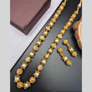 Reet Revaz Traditional Gold Plated Crystal Stone Elegant Jewelry for Women and Girls Necklace Set