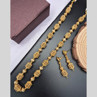 Reet Revaz Traditional Gold Plated Elegant Jewelry for Women and Girls Necklace Set