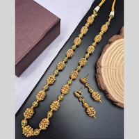 Reet Revaz Traditional Gold Plated Elegant Jewelry for Women and Girls Necklace Set