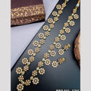 Reet Revaz Classic Glamour  Pota And Crystal Bold And Beautiful Long Necklace Set