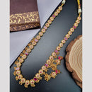 Reet Revaz Trend Trail Pota And Crystal Stone Modern Ethnic Long Necklace Set