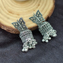 Darshana Jewels oxidised Plated Jhumki Earrings