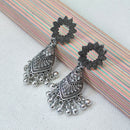 Darshana Jewels oxidised Plated Jhumki Earrings