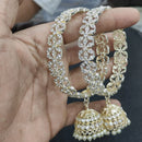 Darshana Jewels Royal Austrian Stone And Pearl Designer Bangles Set