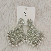 Darshana Jewels Luxury Kundan Stone And Austrian Stone Necklace Set 