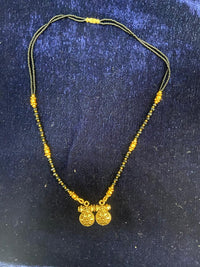 Darshana Jewels Grace Glow Black Beads Mangalsutra