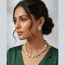 Darshana Jewels Kundan And Austrian Stone Designer Necklace Set