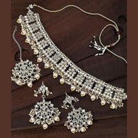 Darshana Jewels Designer Kundan Stone Beads Choker Necklace Set