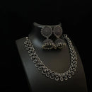 Darshana Jewels Oxidised Plated Boho Style Necklace Set