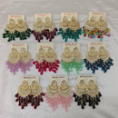 Hania Jewels Luxury Kundan Stone Pearl And Beads Dangler Earrings