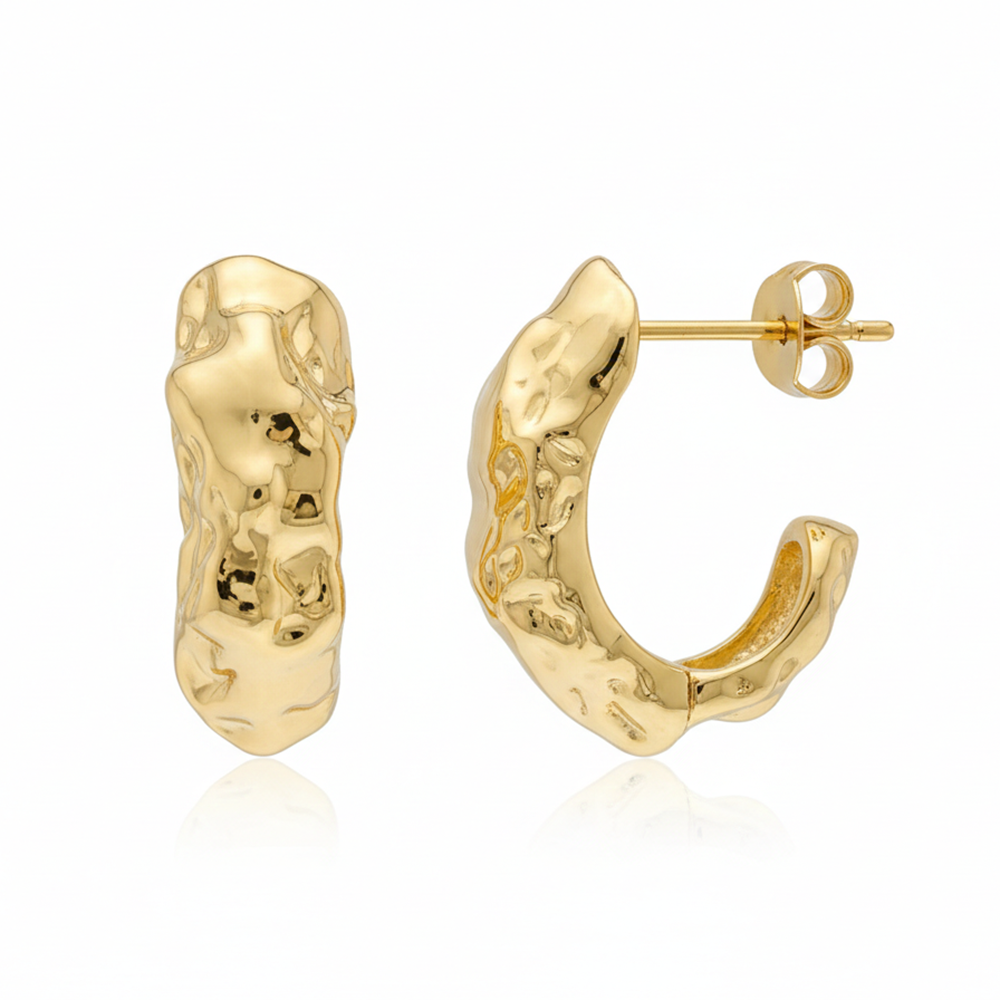 Urthn Stylish Gold Plated Earrings (Pack Of 6)