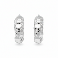 Urthn Stylish Silver Plated Earrings (Pack Of 6)