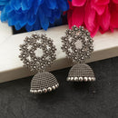 Darshana Jewels  Oxidised Plated Floral Jhumki Earrings(Pack of 6)