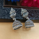 Darshana Jewels  Oxidised Plated Stylish Jhumki Earrings(Pack of 6)
