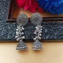 Darshana Jewels  Oxidised Plated Ghughroo Jhumki Earrings(Pack of 6)