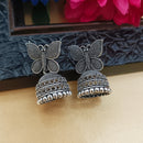 Darshana Jewels  Oxidised Plated Butterfly Jhumki Earrings(Pack of 6)