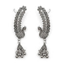 Darshana Jewels Oxidised Plated Peacock Ear Cuff For Women And Girls(Pack of 6)