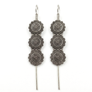 Darshana Jewels Oxidised Plated Floral Earcuff (Pack Of 6)