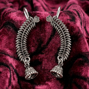 Darshana Jewels Oxidised Plated Stylish Jhumki Ear Cuff For Women And Girls(Pack of 6)