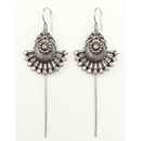 Darshana Jewels Oxidised Plated Austrian Stone Earcuff