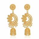 Darshana Jewels Elegant Gold Plated Floral Designer Jhumka Drop Earrings(Pack Of  6)