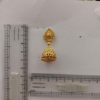 Urthn Stylish Gold Plated Jhumka Earrings | Traditional Fashion Jewellery for Festive & Party Wear( Pack of 6)