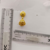 Urthn Beautiful Gold Plated Jhumka Earrings for Women | Designer Ethnic Jewellery for Festive Looks( Pack of 6)