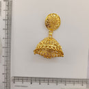 Urthn Heritage Inspired Gold Plated Jhumka Earrings | Traditional Designer Jewellery for Women( Pack of 6)