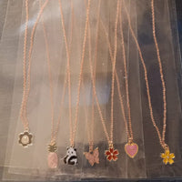 Arya Gold Plated Meenakari Chain Pendant Set (Assorted Design)