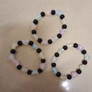 Arya Multi Color Crystal Beads Heart Shape Bracelet