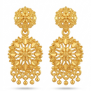 Darshana Jewels Gold Plated Traditional Small Dangler Earrings (Pack of 6)