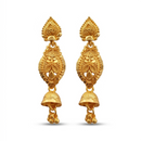 Darshana Jewels Gold Plated Traditional Small Jhumki Earrings(Pack Of 6)