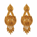 Darshana Jewels Gold Plated Traditional Small Dangler Earrings (Pack of 6)