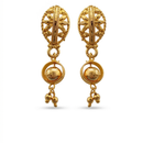 Darshana Jewels Gold Plated Traditional Small Dangler Earrings(Pack Of 6)