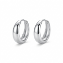 Urthn Silver Plated Stud Mens Bali (1 Piar)(Pack of 6)